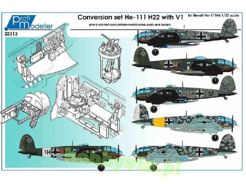 He-111 H-22 Conversion Super Big Set Revell - image 1