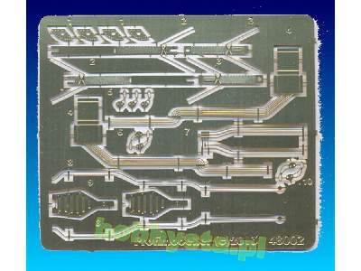 Lockheed P-38 Lightning Undercarriage Bays Set (Designed To Be U - image 1