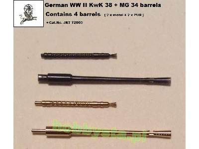 German WWii Kwk 38 + Mg 34 (2x Metal + 2x Pur) - image 1
