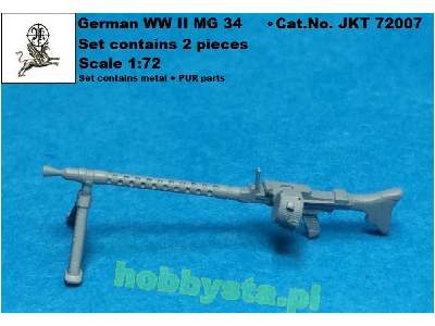 German WWii Mg 34 (Pur + Metal Parts) - image 1