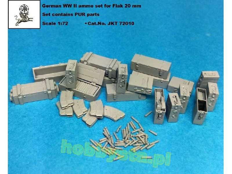 German WW Ii Flak 20 mm Ammo Set (Pur Parts) - image 1