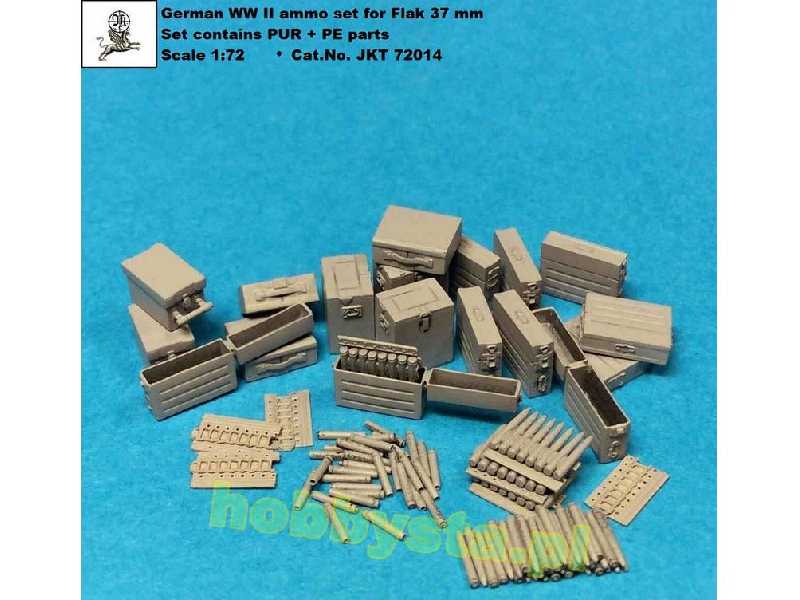 German WWii Ammo Set For Flak 37 mm (Pur + Pe) - image 1