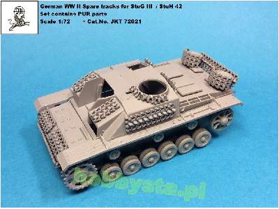 Spare Tracks For German WWii Stug Iii Ausf.G/Stuh 42 (Designed T - image 1