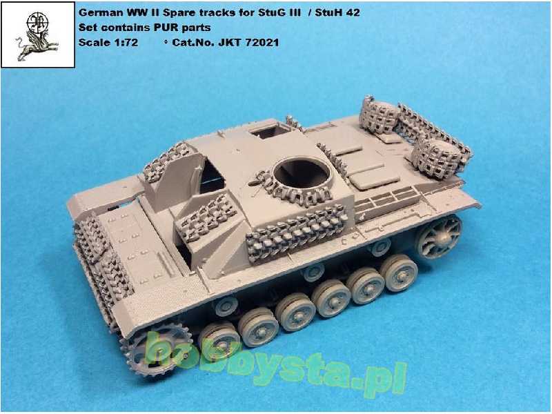 Spare Tracks For German WWii Stug Iii Ausf.G/Stuh 42 (Designed T - image 1