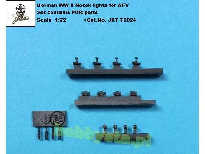 German WW Ii Notek Lights For Afv (Pur Parts) - image 1