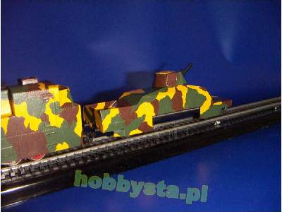 Snp Tank Carriage 1 From Armoured Train 2nd WW - Slovak National - image 1