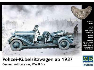 German Military Car Polizei-Kubelisitzwagen ab 1937 - image 2