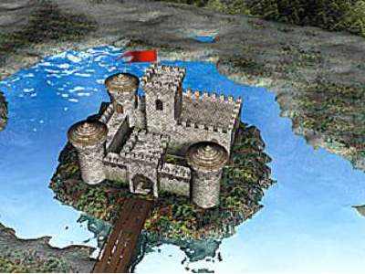 Sredniowieczny zamek kamienny - image 1