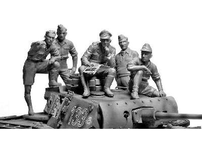 Rommel and German Tank Crew - DAK - WW II era - image 7