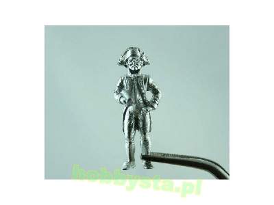 Figurka metalowa oficera 25mm - image 1