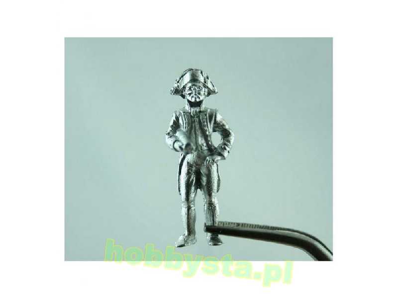 Figurka metalowa oficera 25mm - image 1