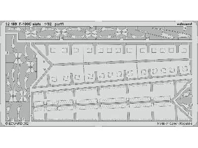 F-100C slats 1/32 - image 1