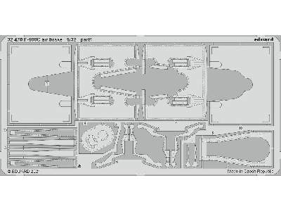 F-100C air brake 1/32 - image 1