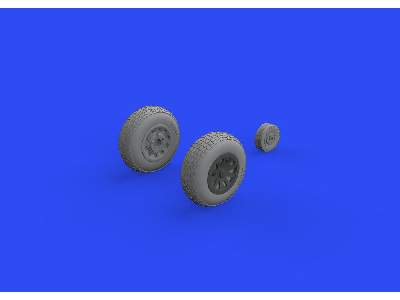 P-51D wheels block tread 2 1/48 - Eduard - image 2