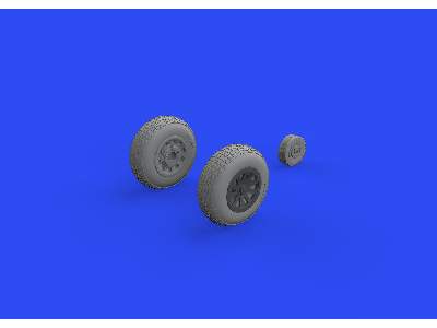 P-51D wheels block tread 2 1/48 - Eduard - image 6