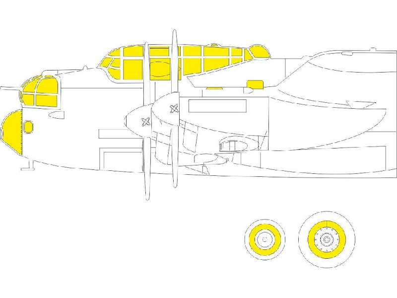 Lancaster B Mk. I TFace 1/48 - Hk Models - image 1