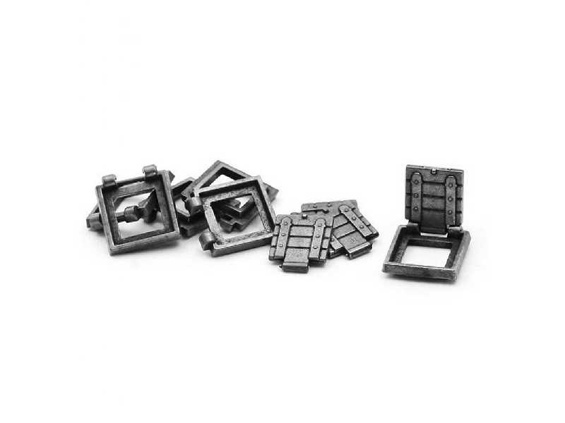 Ambrazury z furtami 11x11mm 3szt. - image 1 Ambrazury z furtami 11x11mm 3szt. - image 1