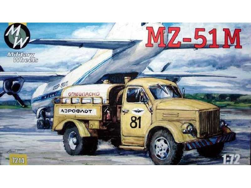 MZ-51M Soviet fuel truck - image 1