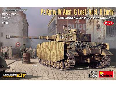 Pz.Kpfw.Iv Ausf. G Last/ausf. H Early. Nibelungenwerk Prod. May- - image 1
