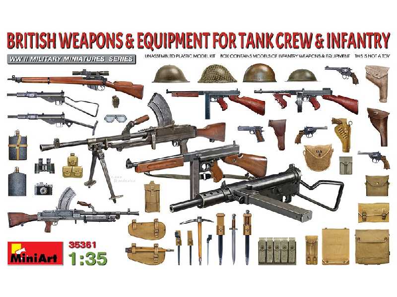 British Weapons &#038; Equipment For Tank Crew &#038; Infantry - image 1