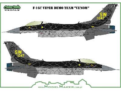F-16c Viper Demo Team Venom" - image 2