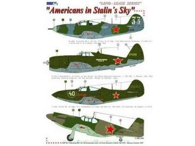 P-47d-10, P-51a,p-400, P-39n In Stalin´s Sky - image 1