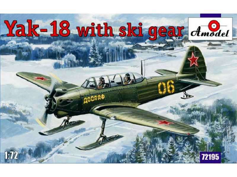 Yak-18 with ski gear - image 1