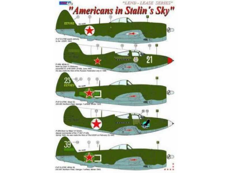 P-47d-27,p-39n In Russian´s Sky - image 1