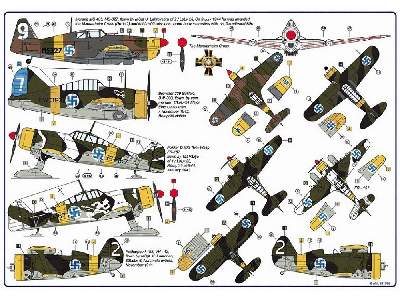 B.Roc,ms 406,bf 109 G-6,buffalo,fokker D.Xxi,i-153 - image 3