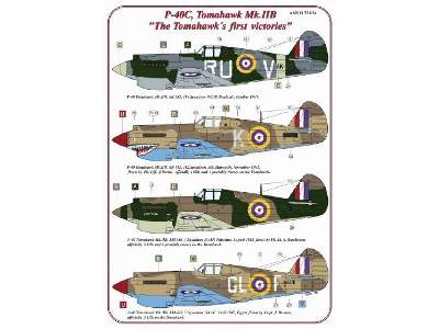 P-40c, Tomahavk Mk.Iib " Thomahawk´s First Victories " - image 2