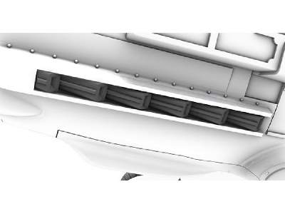 Bf 109e Rury Wydechowe Special Hobby - image 1