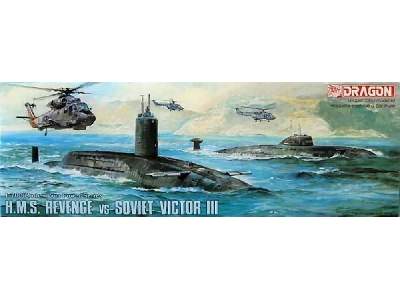 Submarine HMS Revenge vs Soviet Victor III - image 1