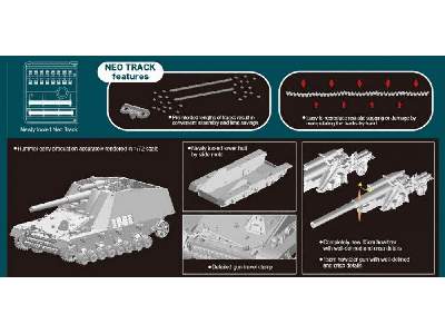 Sd.Kfz.165 Hummel Early Production w/Neo Track - image 2
