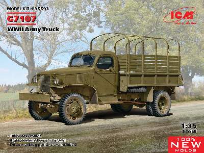 Chewrolet G7107 WWII Army Truck - image 1