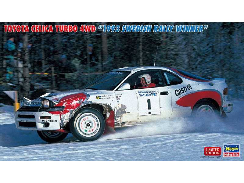 Toyota Celica Turbo 4wd 1993 Swedish Rally Winner - image 1