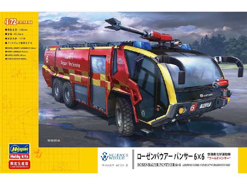 52286 Rosenbauer Panther 6x6 Airport Crash Tender World Panther - image 1