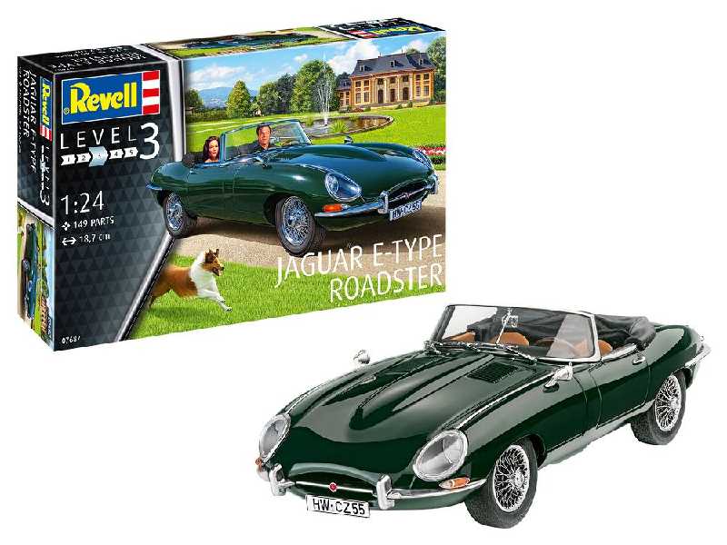 Jaguar E-Type Roadster Model Set - image 1