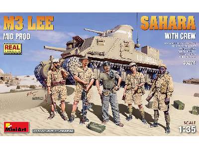 M3 Lee Mid Prod. Sahara W/crew - image 1