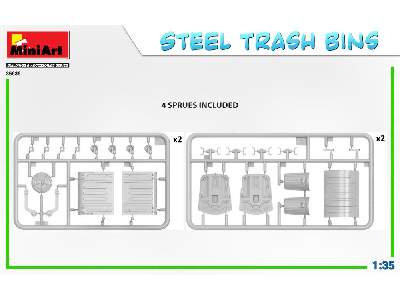Steel Trash Bins - image 2