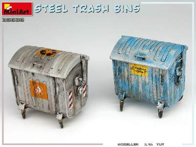 Steel Trash Bins - image 6