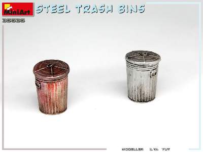 Steel Trash Bins - image 7