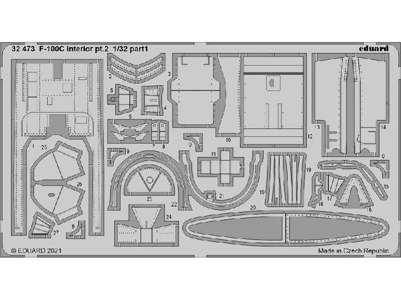 F-100C interior pt.2 1/32 - image 1