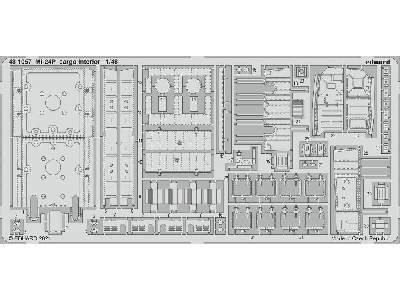 Mi-24P cargo interior 1/48 - Zvezda - image 1