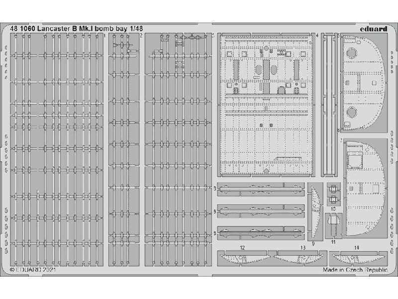 Lancaster B Mk. I bomb bay 1/48 - image 1