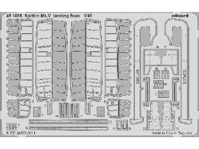 Spitfire Mk. V landing flaps 1/48 - image 1