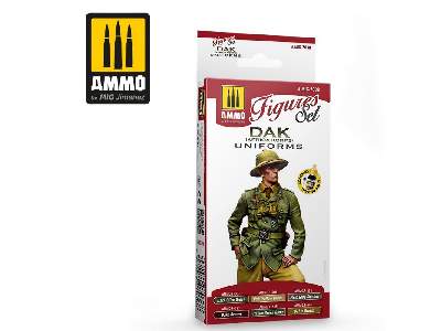 A.Mig 7038 DAK Uniforms (Afrika Korps) Figures Set - image 1