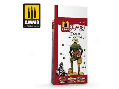 A.Mig 7038 DAK Uniforms (Afrika Korps) Figures Set - image 2