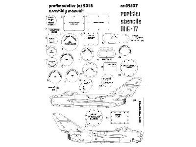 Mig-17 Cz Stencils - image 2