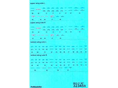 Mig21 Mf Stencils - image 2