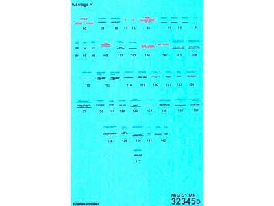 Mig21 Mf Stencils - image 4